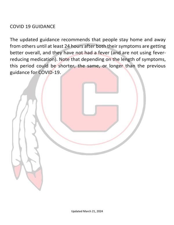 Covid Guidelines